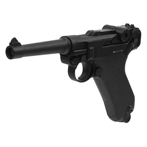 Pistol Airsoft Kwc Luger P08 Co2 Full Metal Blowback 4 Inches