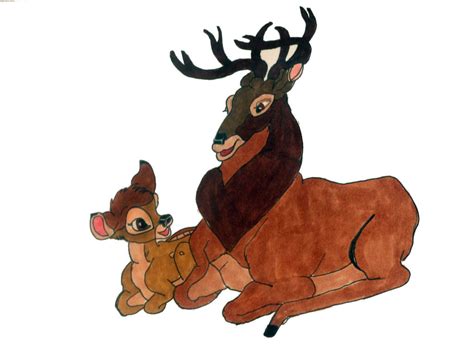 Bambi And Dad By Javierorlando On Deviantart