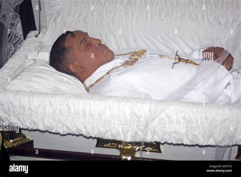 The Body Of Boxing Legend Hector Macho Camacho Lies In State During A