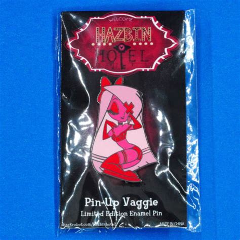 Hazbin Hotel Vaggie Limited Edition Valentine S Pin Up Enamel Pin
