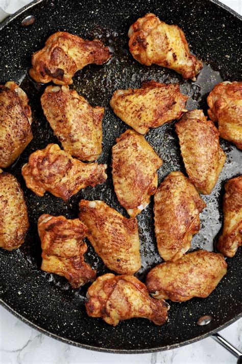 Pan Fried Chicken Wings Recipe Stove Top Wings Chicken Vibes Gấu Đây