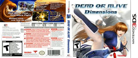 Dead Or Alive Dimensions Nintendo 3ds Videogamex
