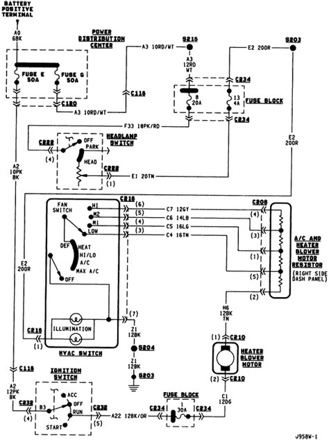 2001 Dodge Dakota Headlight Wiring Diagram Database