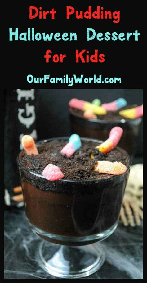 Quick & Fun Halloween Dessert for Kids: Dirt Pudding
