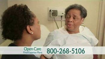 *for example, a female age 50 can get $2,000 final expense whole life benefit (enough for a cremation funeral service) for only $7.49/month. Open Care Insurance Services TV Commercial, 'Senior Care ...