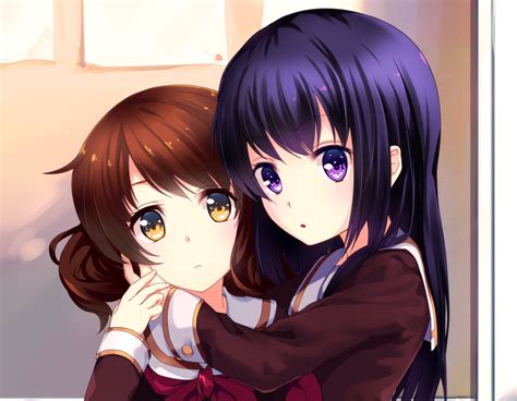 100 Anime Lesbian Wallpapers