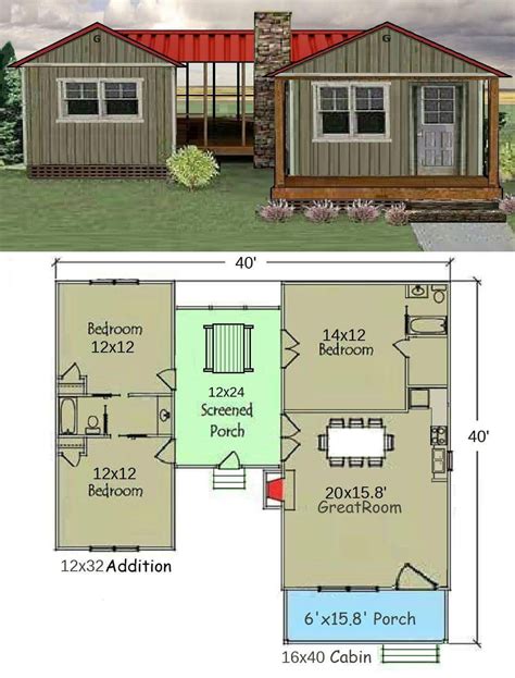 Tiny House Plans With Porches 8 Images Easyhomeplan