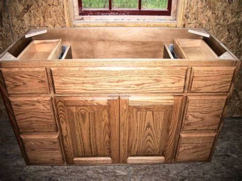 Lowes bathroom vanities 36 inch. SOLID-WOOD-AMISH-MADE-BATHROOM-VANITY-48-OAK-CUSTOM-NEW ...