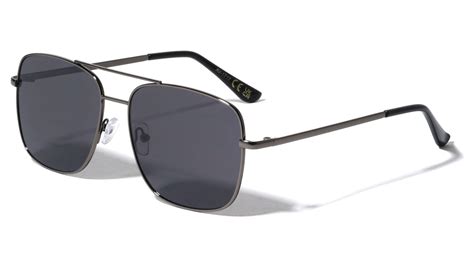 Av 1717 Square Aviators Wholesale Sunglasses Frontier Fashion Inc
