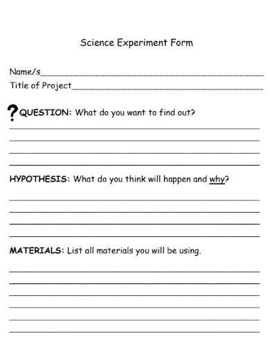 Science Fair Research Paper Example 2 Example Science Fair Research