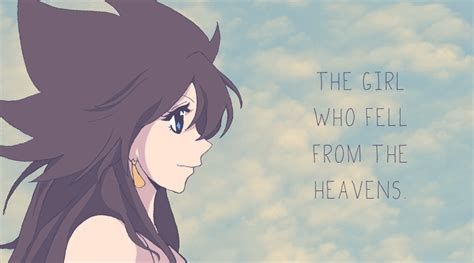 Anime Girl In The Wind
