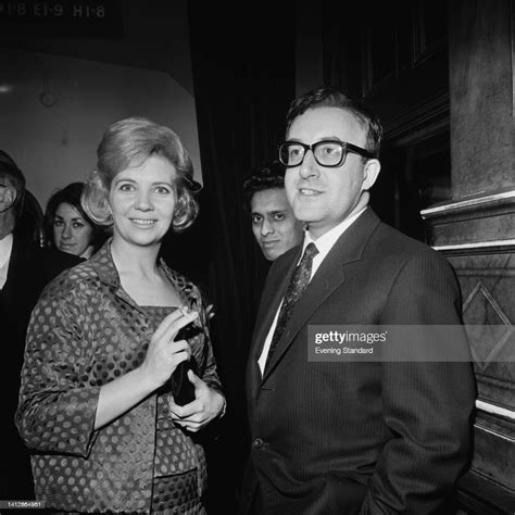 Australian Actress Anne Howe Smoking A Cigarette With Her Husband