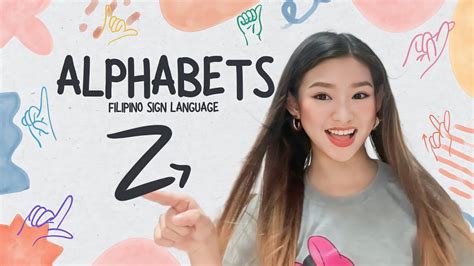 Alphabets In Filipino Sign Language Youtube