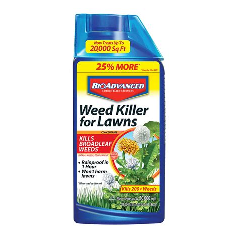 Bioadvanced Weed Killer For Lawns Concentrate 32 Ounce