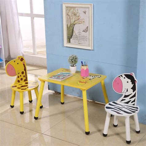 Kids can have a place to study the modern toddler table and chairs are sized for growth, and will last your child through their childhood. Wooden Study Table And Chair Set For Kids Preschool ...