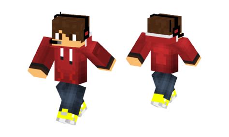Cool Boy With Microphone Skin Minecraft Skins