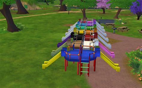 Sims 4 Toddler Slide Cc