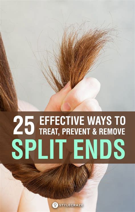 25 Effective Ways To Treat Prevent And Remove Split Ends Split