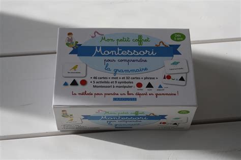 Mon Petit Coffret Montessori Pour Comprendre La Grammaire Mvwm Ma