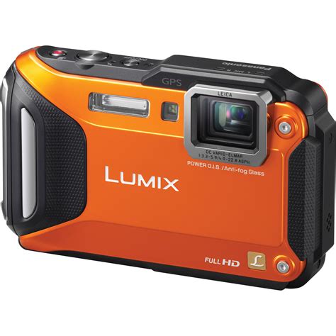 Panasonic Lumix DMC-TS6 Digital Camera (Orange) DMC-TS6/O B&H