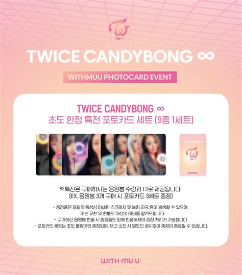 Mua Twice Candybong ∞ Official Light Stick Ver3withmuu Preorder Trên