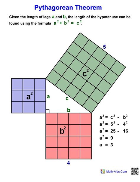 Pythagorean Theorem Chart Example Solved Hoeden Homeschool Support