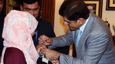 Sindh Cm Inaugurates Polio Eradication Campaign In Karachi