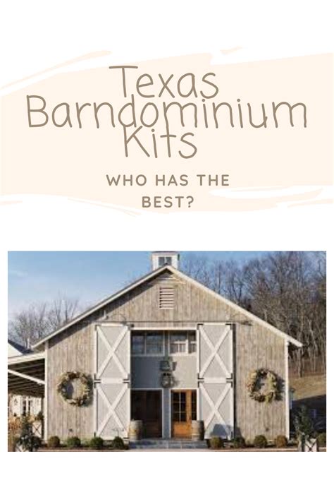 Barndominium Kits : Who has the best barndo kit in Texas ...