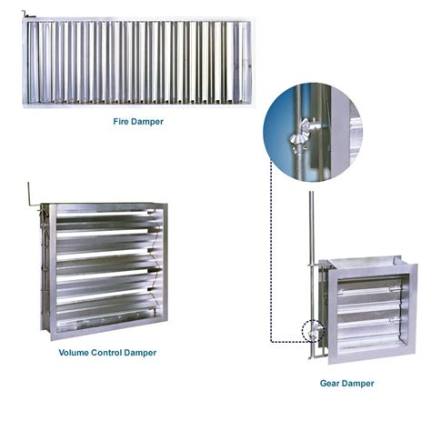 Centech Galvanized Iron Volume Control Dampers At Rs 700square Feet In