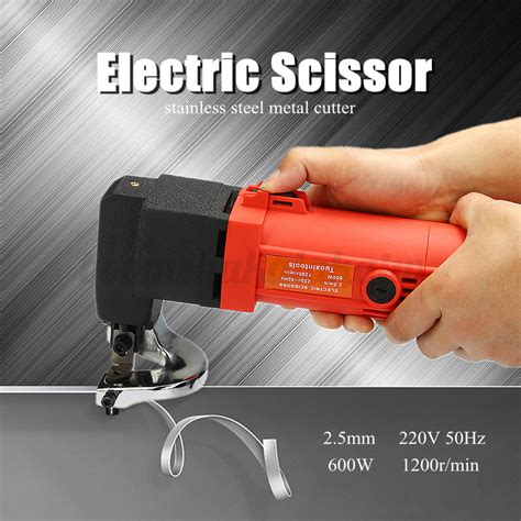 Electric Sheet Metal Shear Snip Scissor Cutter Power Cutting Tool 500w