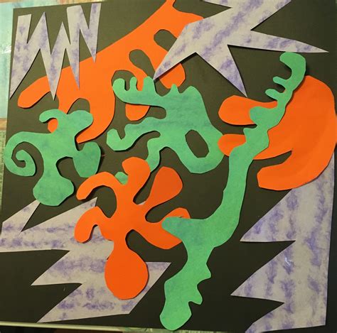 Henri Matisse Paper Collage Small Online Class For Ages 8 12 Outschool