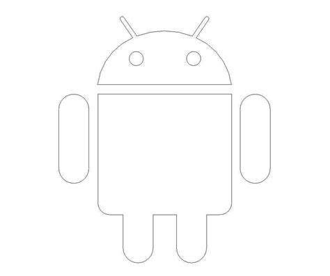 3d Model Vectorised Android Logo Cgtrader