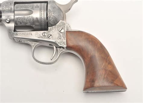 Custom Engraved Colt Saa Revolver 45 Colt Caliber 475 Barrel