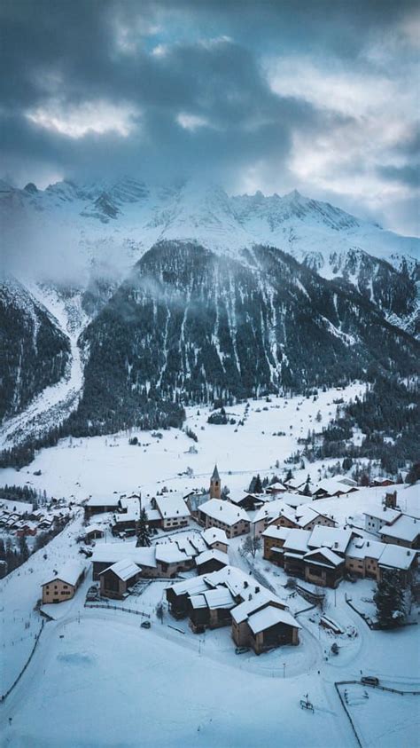 Swiss Winter By Johannes Hulsch On 500px Природа Город