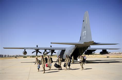 Usafcent Personnel Recovery Aircraft Support Airmen Arrive In Turkey