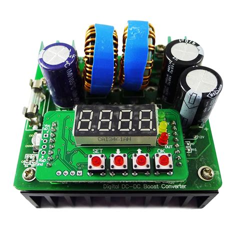 Dc To Dc Step Up Converter 6 40v To 8v 80v 400w 10a Digital Controlled Power Supply In Inverters