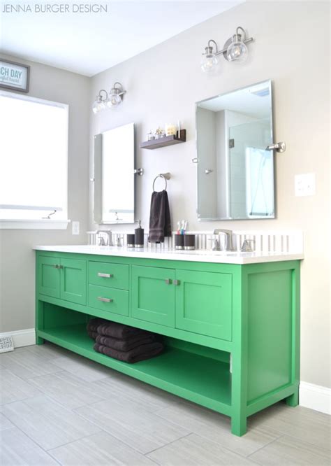 Bathroom Green With Envy Jenna Burger Design Llc