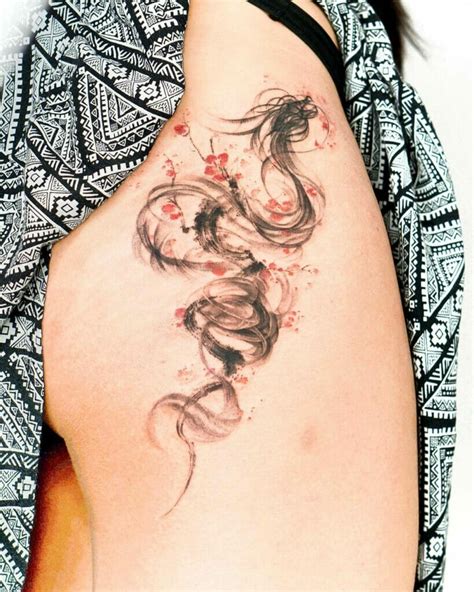 101 Best Cherry Blossom Dragon Tattoo Ideas That Will Blow Your Mind