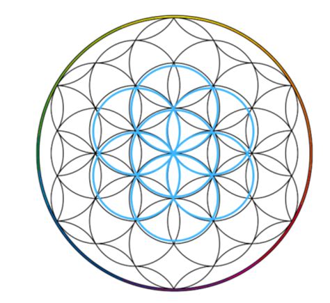 The Flower Of Life Intersecting Circles Infinite Meanings Symbol Sage