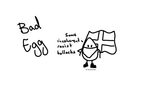 Bad Egg An Aggressive Tut And Groan Single Panel Comic Wordplay