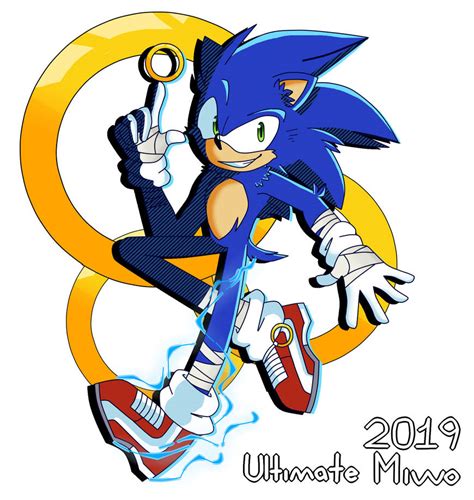 Sonic Redesign By Ultimatemiwo On Deviantart