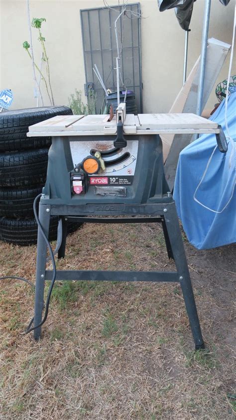Ryobi 10 In Table Saw With Steel Stand For Sale In Artesia Ca Offerup