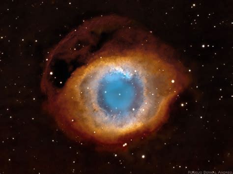 Eye of God (Helix Nebula) in various filters | Eye of god nebula