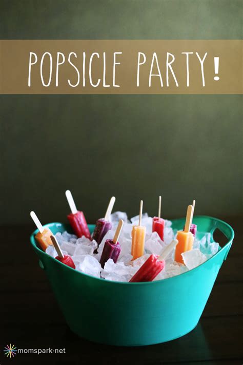 Pin By Mom Spark On Smart Ideas Popsicle Party Party Popsicles