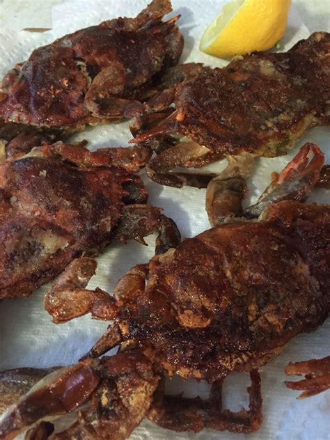 My Crispy Soft Shelled Crab Yum Wine Recipes Food Soft Shell Crab