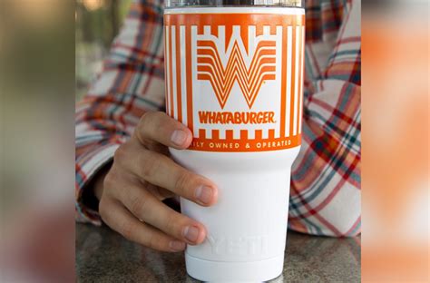 Buy Yourself A Reusable Whataburger Cup Thanks To Yeti