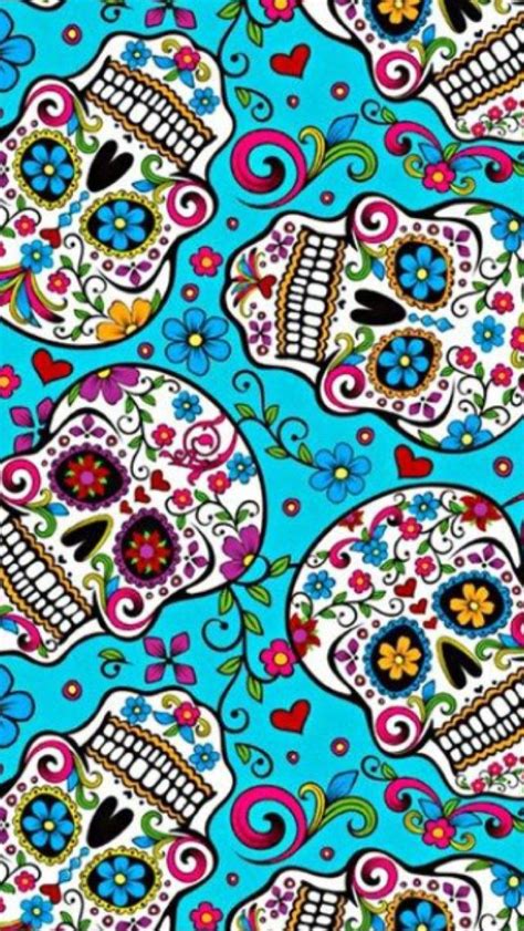 The cure for boring phone disease. Pin by nichole miranda on day of the dead pic | Sugar ...