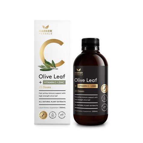Harker Herbals Be Well Vitamin C Olive Leaf Zinc