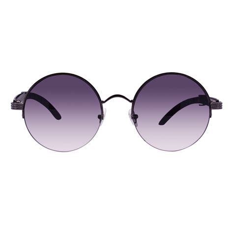 Classic Slim Metal Frame Clear Lens Round Eyeglasses 53mm Shop Calishades Mens And Womens