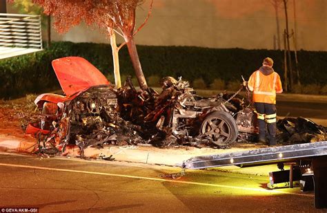 Paul Walker Death Crash 100 In 45 Mph Zone Garrett On The Road